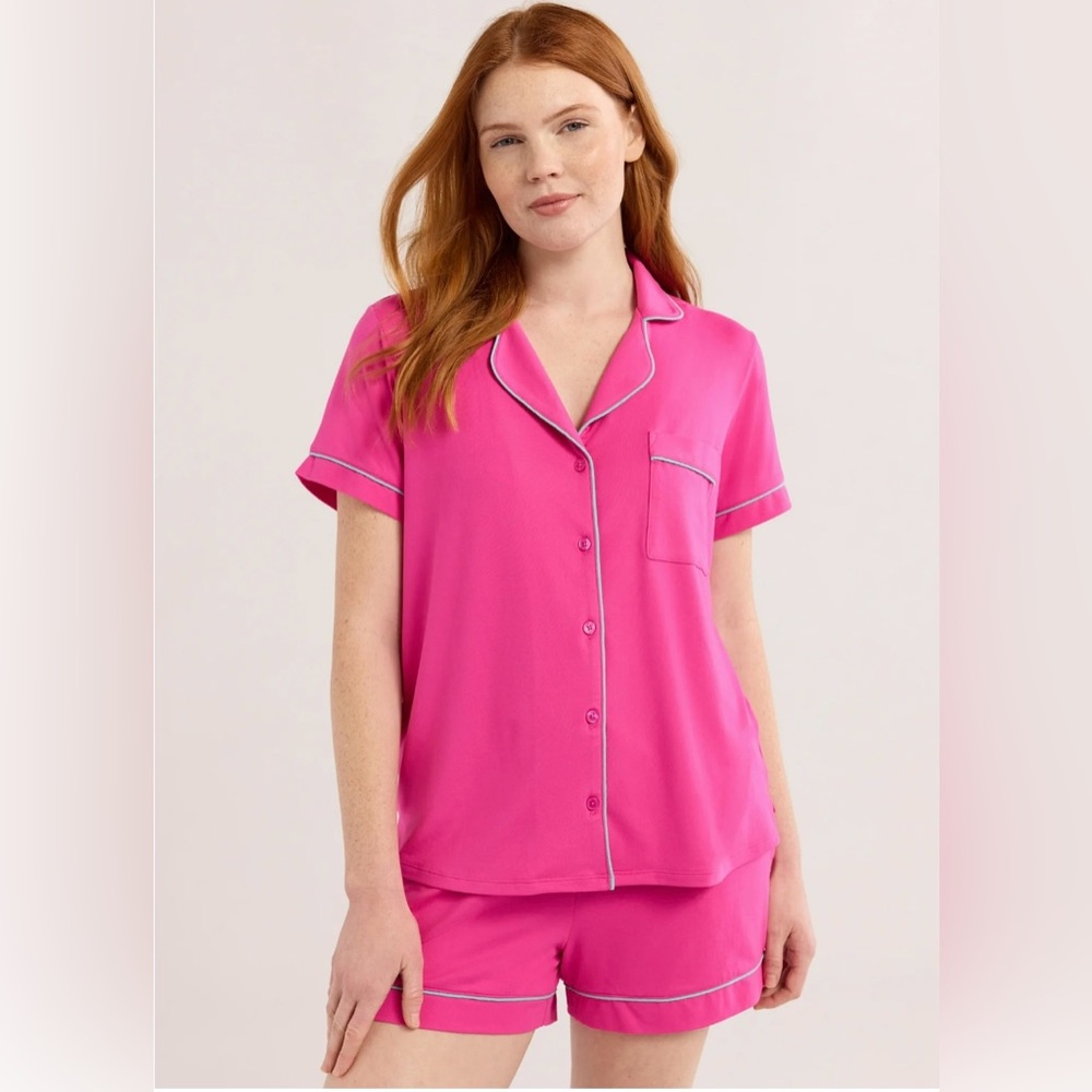 Joyspun Women's Dreamy Soft Collection shorty pj set